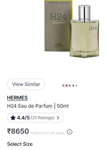 Hermes H24 Eau Da Perfume..