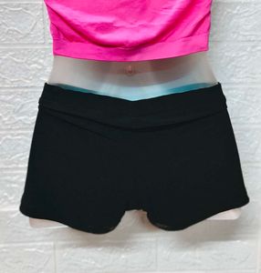 New Black Workout Shorts Small To Medium Size