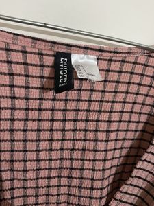 Checkered Crop Top (New)