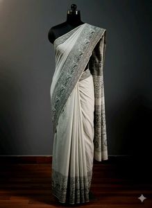 Beautiful Pure Silk Saree For Office Wear