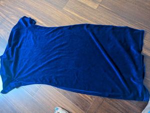 Royal Blue Velvet Bodycon Dress