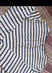 Striped Long Sleeve Top