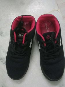 Campus Black Running Shoes