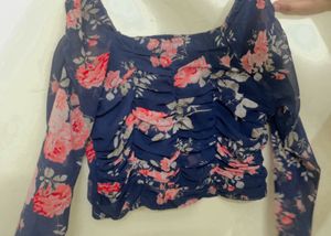 Floral Print Top