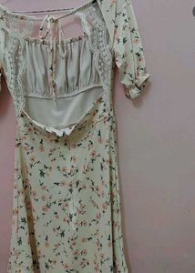 Floral Print Mini Dress