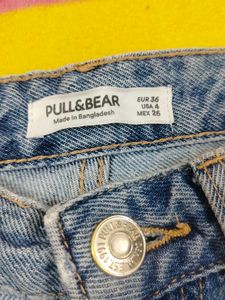 Wide Leg Denim Jeans