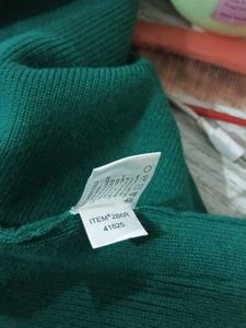 Orvis Green Turtleneck Sweater