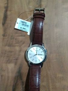 Timex Brown Leather Watch