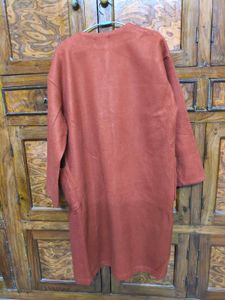 Rust Duster Cardigan Coat