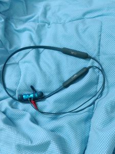 Boat Bluetooth Earphones - Cyan Colour