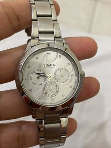 Timex Silver-Tone Ladies' Watch