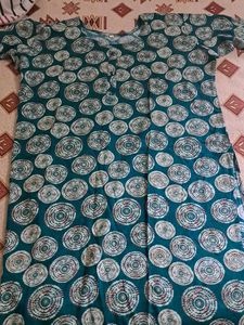 Dark Green Color Kurta