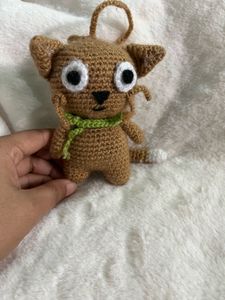 Price Drop Crochet Kitty Bag Charm