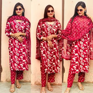 Cotton Blend New Skd