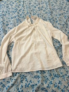 Elegant White Top - Tokyo Talkies
