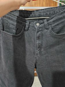 Straight Fit Wide Leg Jeans