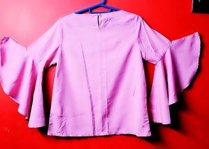 Cute Pastel Pink Embellished Top | Gently Used