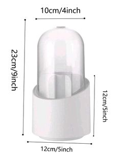 Rotating Makeup Brush Organizer