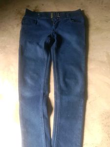 Stylish Dark Blue Denim Jeans