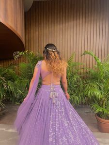 Lavender Lehenga