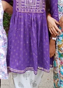 Kurta With Dhoti Pant