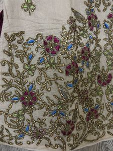 Embroidered party wear heavy Kurta set