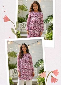 Girls' Printed Tunic | Both kids and ladies.