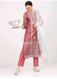 Beautiful Kurta Set With Dupatta Used Only Once