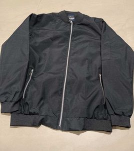 Black Bomber Jacket