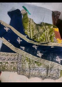 NEW HEAVY FAUX GEORGETTE PAKISTANI SUIT XXL Size