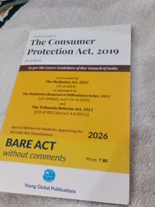 Consumer Protection Act, 2019 - Bare Act