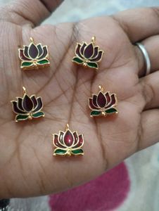 Lotus Pendants (Set of 5)