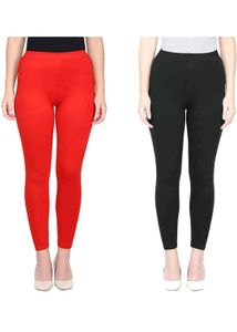 Red & Black Leggings