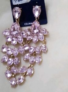 DC Jewelry Pink Dangle Earrings