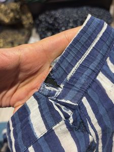 Ethnic Blue &amp; White Pants