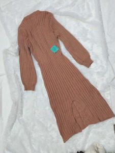 💗Brown Knit Midi Dress💗