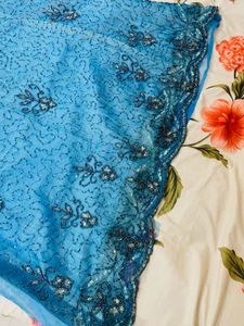 Teal Embellished Y2K lehenga Choli
