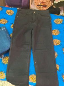 Black Wide Leg Jeans