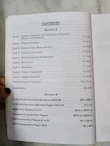 ICSE SELF HELP CHEMISTRY CLASS 10