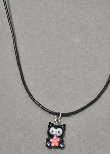 Resin Kuromi Charm Necklace