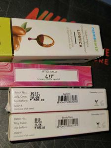 Mamaearth And Myglamm Lipsticks