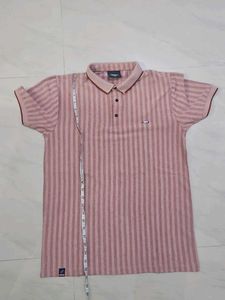 Striped Polo Shirt - Vintage Style