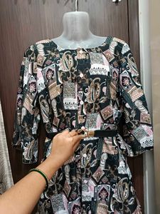 Patterned Printed Tunic