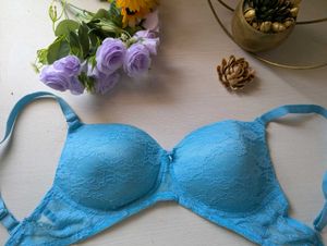 Zivame Blue Lace Bra