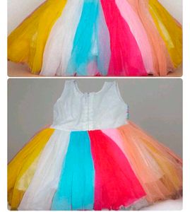 Cute Unicorn Rainbow Dress