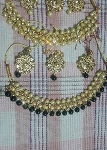 Alloy Gold Plated Jewellery Set Pack Of 3