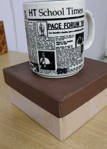Vintage HT Paper Printed Mug