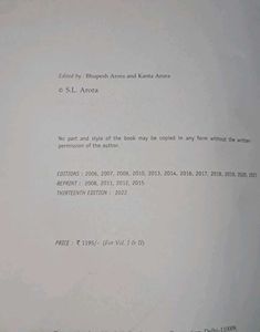 Class XII Physics Textbook - S.L. Arora