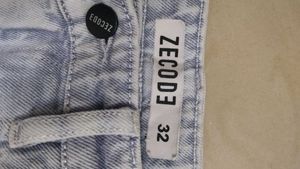 Light Wash Cargo Jeans