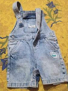 Denim Dungree Set ♥️